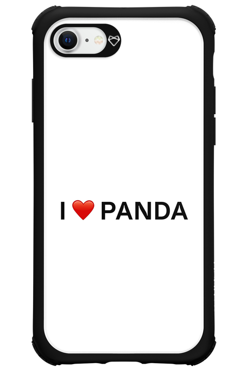 Panda Love White - Apple iPhone SE 2020