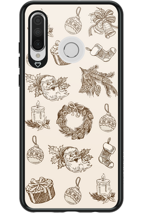 Christmas Paper - Huawei P30 Lite