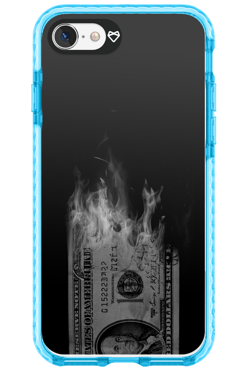 Money Burn B&W 2.0 - Apple iPhone SE 2020