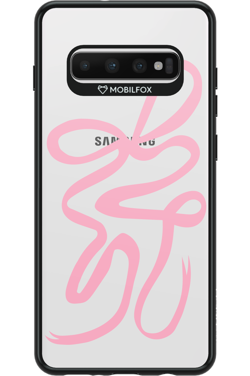 Pink Bow - Samsung Galaxy S10+