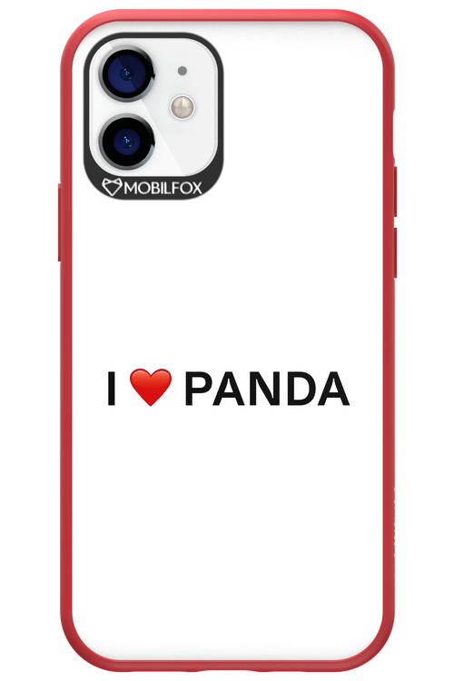 Panda Love White - Apple iPhone 12