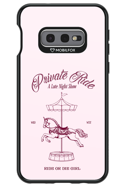 Private Ride 2.0 - Samsung Galaxy S10e
