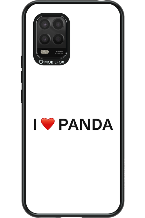 Panda Love White - Xiaomi Mi 10 Lite 5G