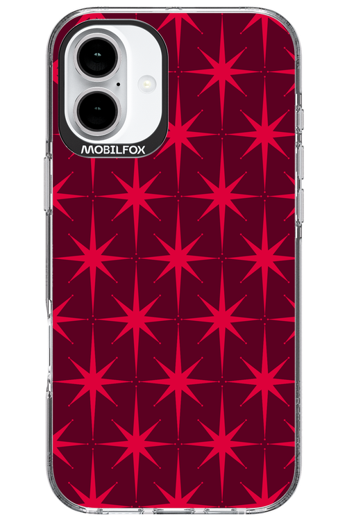 Burgundy Starss - Apple iPhone 16 Plus