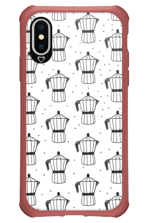Retro Caffee - Apple iPhone X