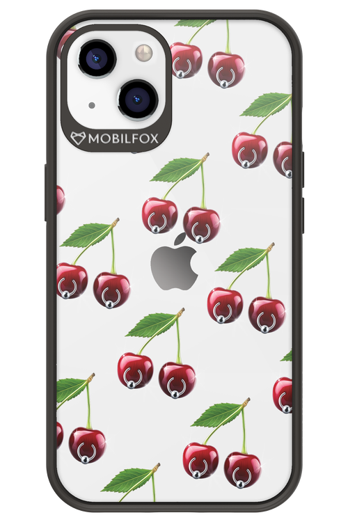 Spicy Cherries Transparent - Apple iPhone 13