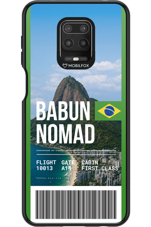 BABUN NOMAD (fly ticket) 2.0 - Xiaomi Redmi Note 9 Pro