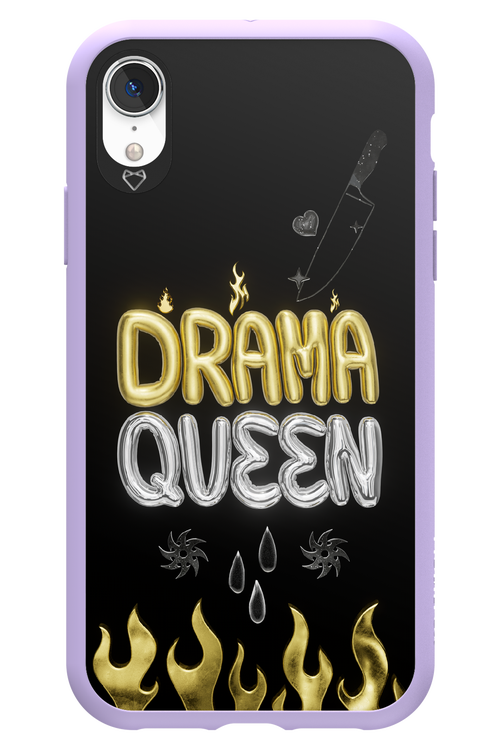 Drama Queen Black - Apple iPhone XR