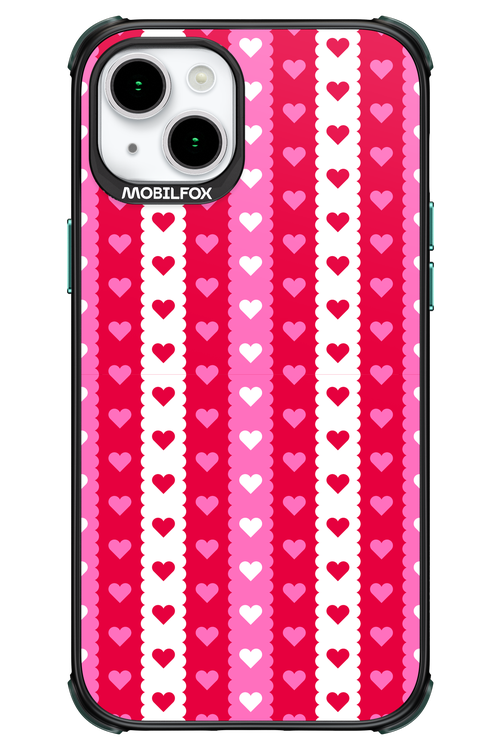 Christmas Heart Biscuit - Apple iPhone 15 Plus