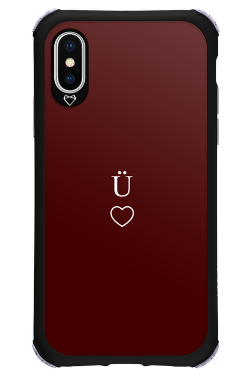U Burgundia II 2.0 - Apple iPhone XS