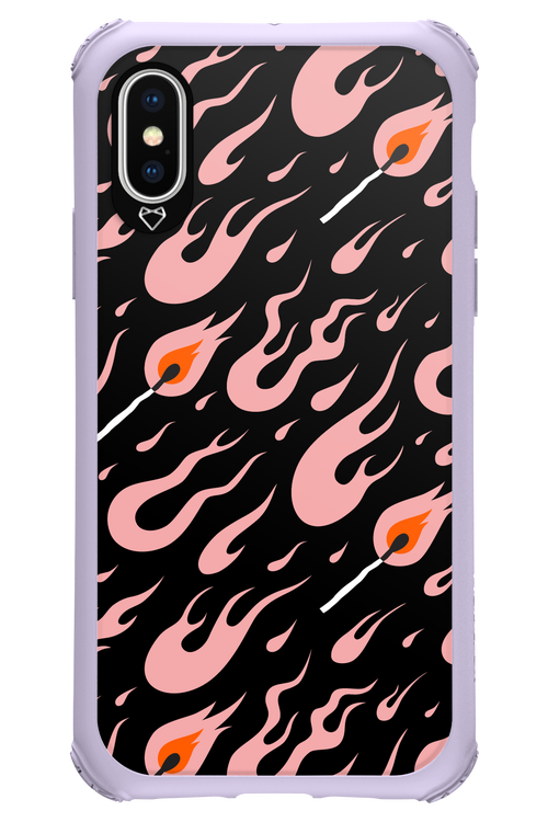 Hot Flames - Apple iPhone X