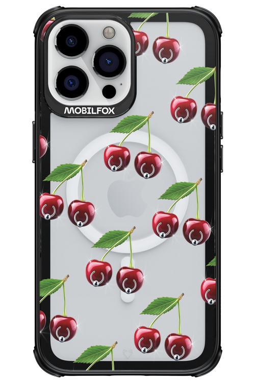 Spicy Cherries Transparent - Apple iPhone 13 Pro Max