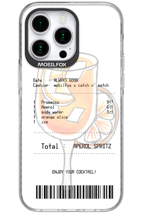 aperol spritz cocktail - Apple iPhone 15 Pro Max
