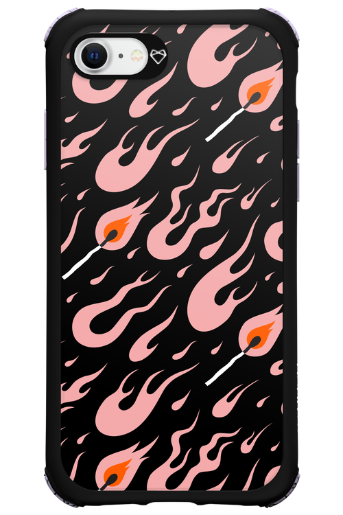 Hot Flames - Apple iPhone 8