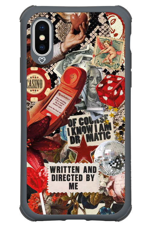 RED VINTAGE - Apple iPhone X