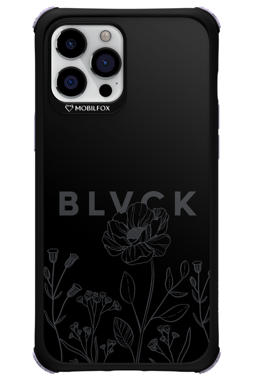 Black Flowers - Apple iPhone 12 Pro Max