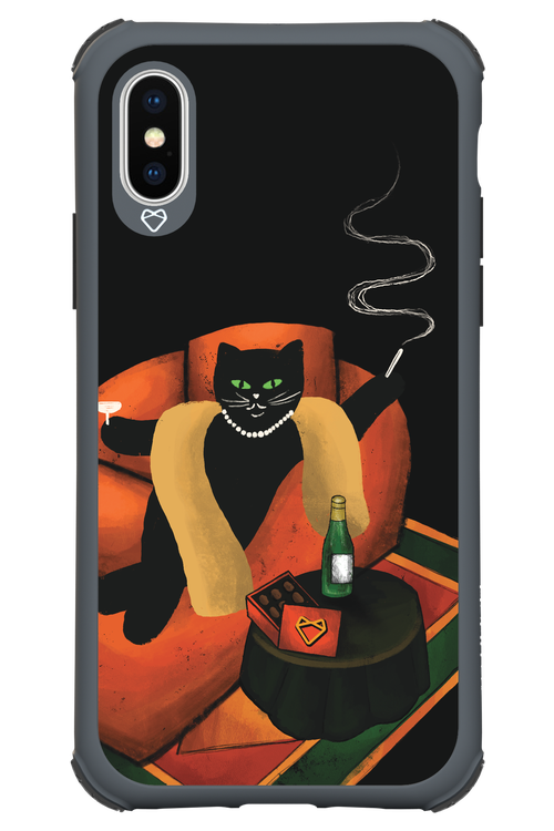 Black Cat - Apple iPhone XS