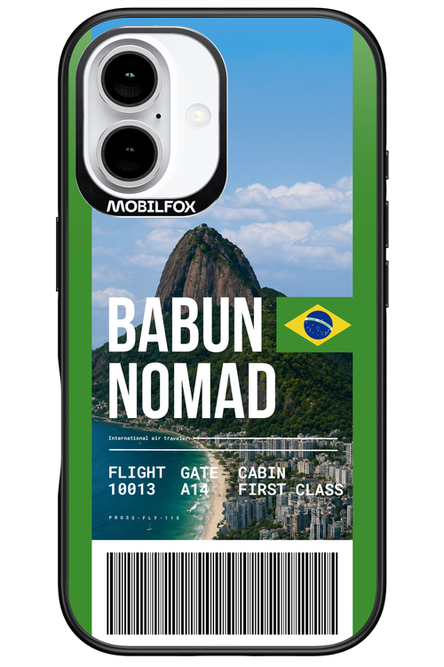 BABUN NOMAD (fly ticket) 2.0 - Apple iPhone 16