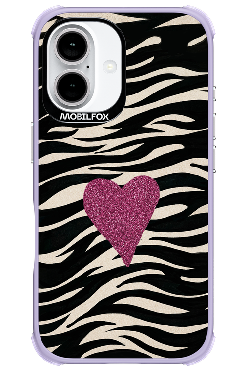 Zebra Heart 2.0 - Apple iPhone 16