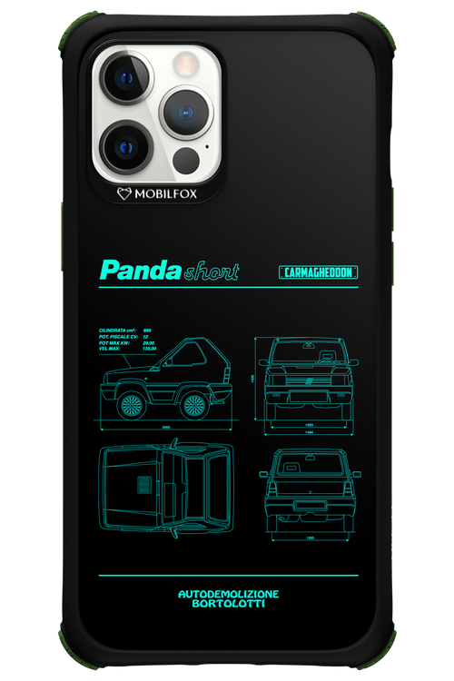 Panda Car Blue - Apple iPhone 12 Pro Max