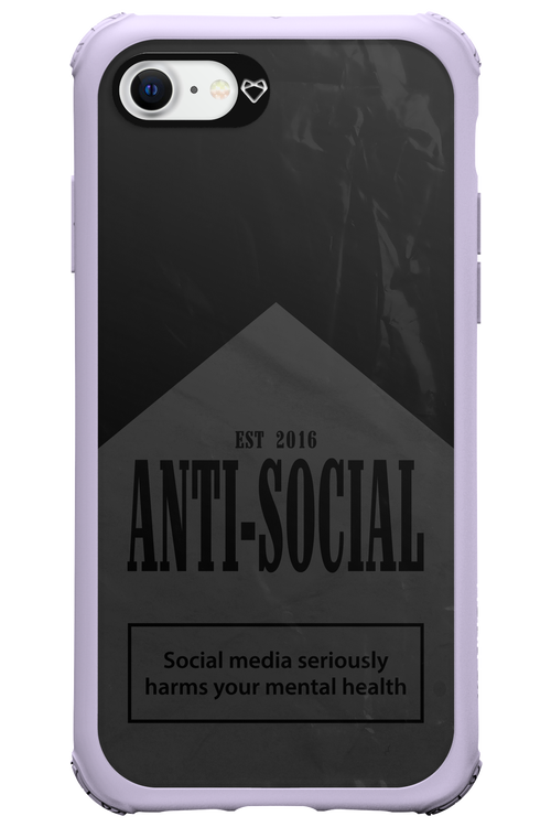 ANTI-SOCIAL (BLVCK) 2.0 - Apple iPhone 8