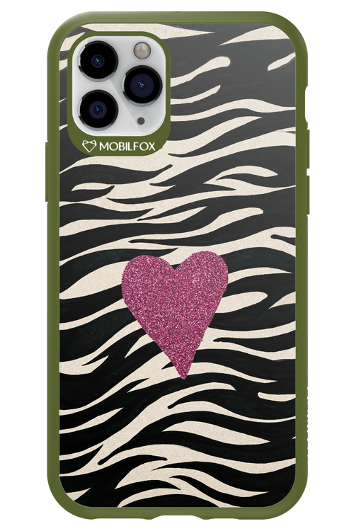 Zebra Heart 2.0 - Apple iPhone 11 Pro