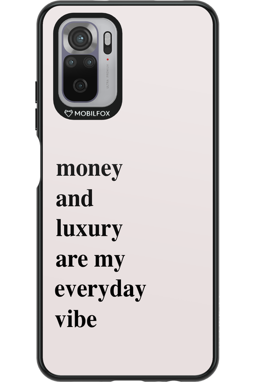 Money and luxury everyday - Xiaomi Redmi Note 10