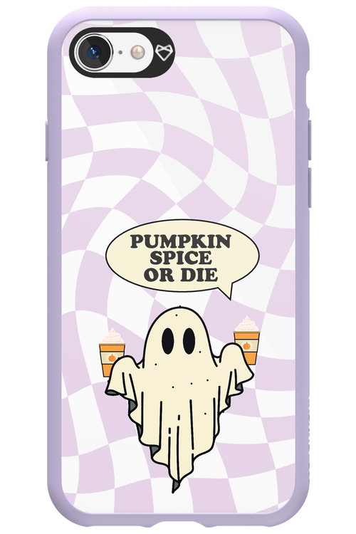 Pumpkin Spice or Die - Apple iPhone SE 2020