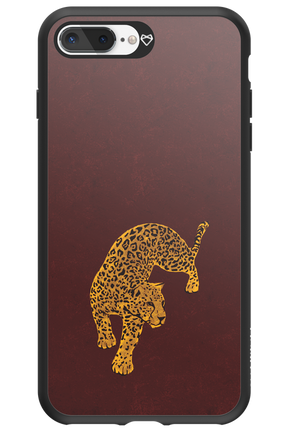 Burgundy Leopard - Apple iPhone 8 Plus