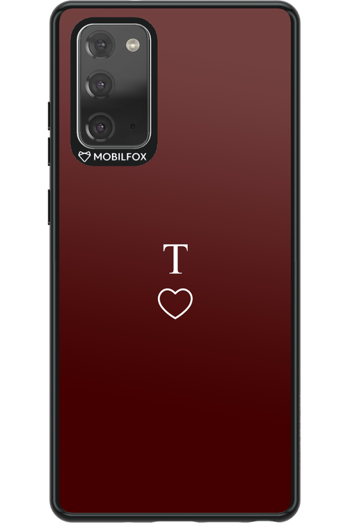 T Burgundia 2.0 - Samsung Galaxy Note 20