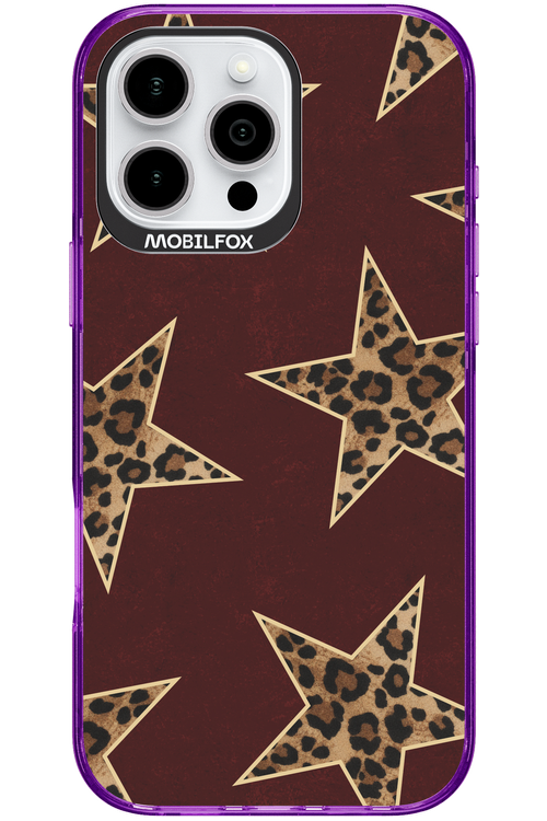 Wild Stars Burgundy - Apple iPhone 16 Pro Max