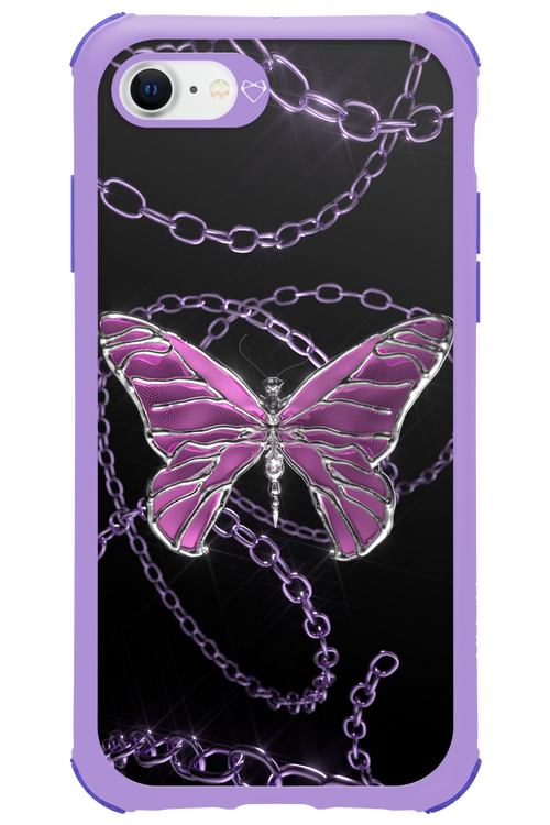 Butterfly Necklace - Apple iPhone 8