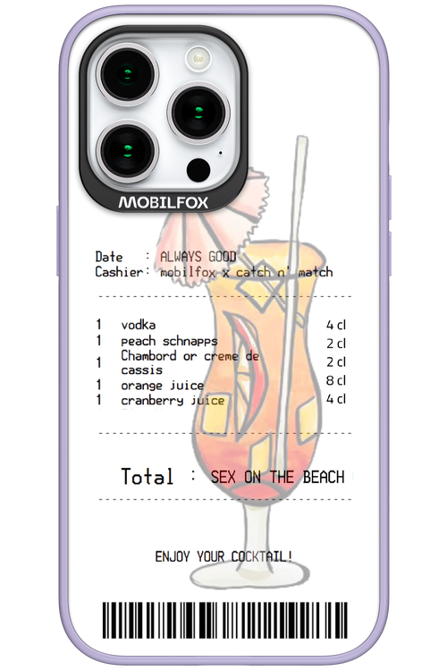 sex on the beach cocktail - Apple iPhone 15 Pro Max