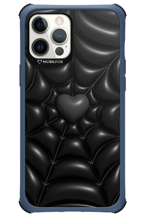 Black Spider Heart - Apple iPhone 12 Pro Max