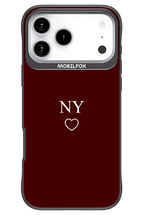 NY Burgundia 2.0 - Apple iPhone 17 Pro Max