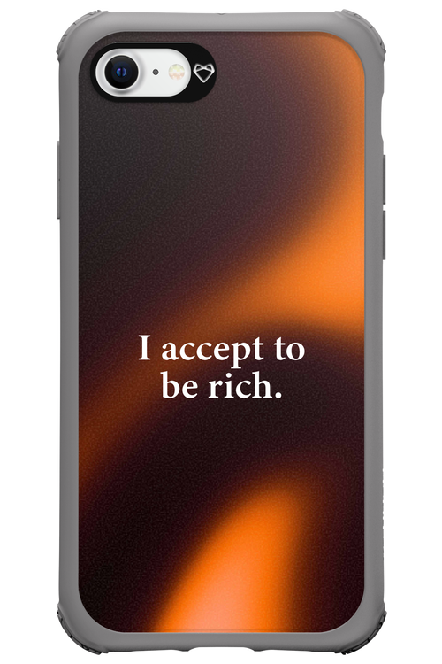 I accept to be rich - Apple iPhone SE 2022