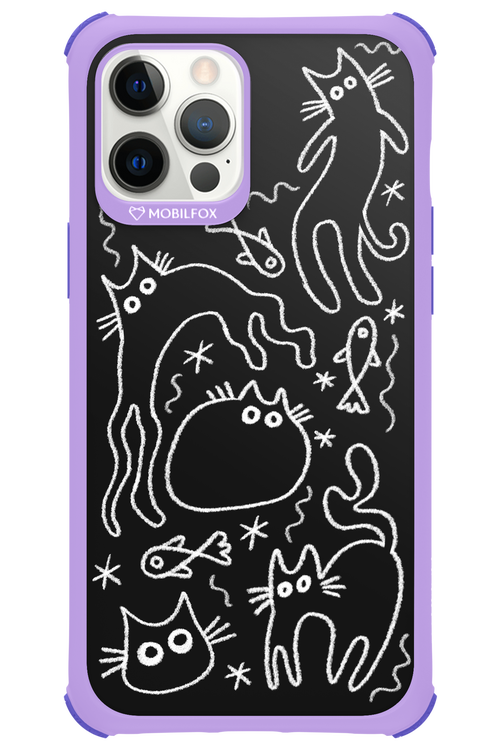 CHALK_CATS - Apple iPhone 12 Pro Max