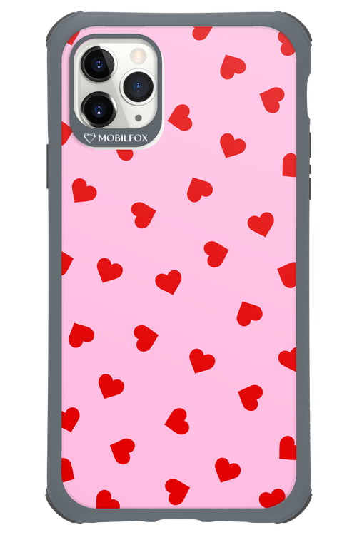 Sprinkle Heart Pink - Apple iPhone 11 Pro Max