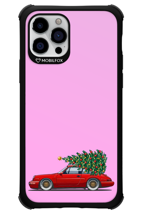 XMAS Car Pink - Apple iPhone 12 Pro