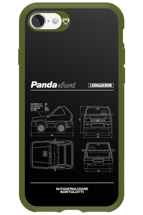 Panda Car - Apple iPhone 8