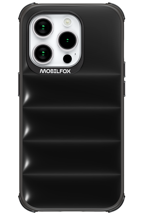 Black Puffer Case - Apple iPhone 15 Pro