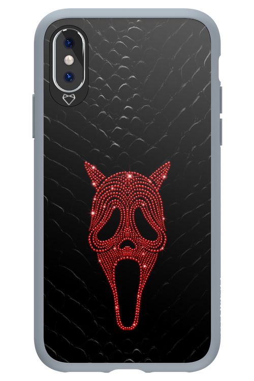 Devil Glitter Ghost - Apple iPhone XS