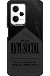 ANTI-SOCIAL (BLVCK) 2.0 - Xiaomi Redmi Note 12 Pro 5G