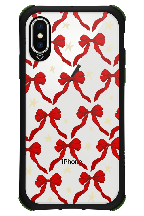 Bow & Stars (Transparent) - Apple iPhone X