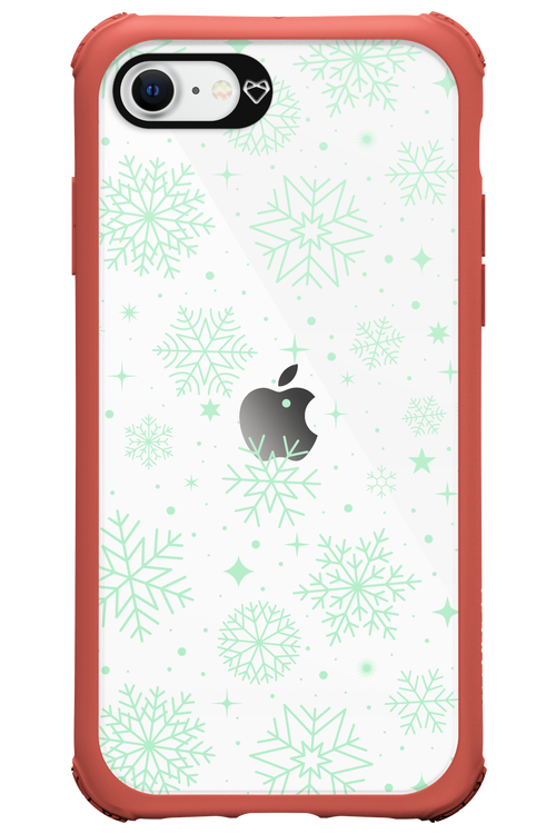 Tiffany's Snowflakes - Apple iPhone SE 2022