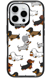 Scary Dachshund (Transparent) - Apple iPhone 16 Pro