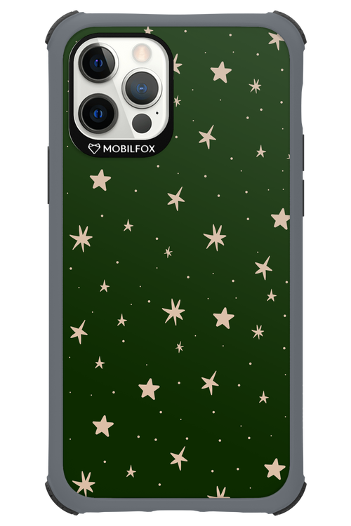 Forest Green Stars - Apple iPhone 12 Pro
