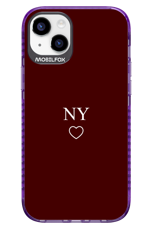 NY Burgundia 2.0 - Apple iPhone 14 Plus