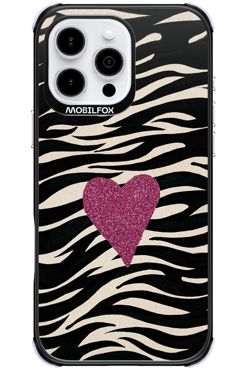 Zebra Heart 2.0 - Apple iPhone 16 Pro Max