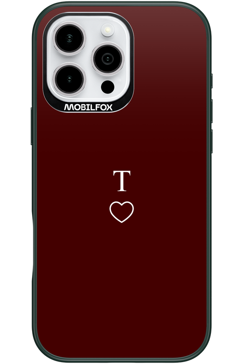 T Burgundia 2.0 - Apple iPhone 16 Pro Max